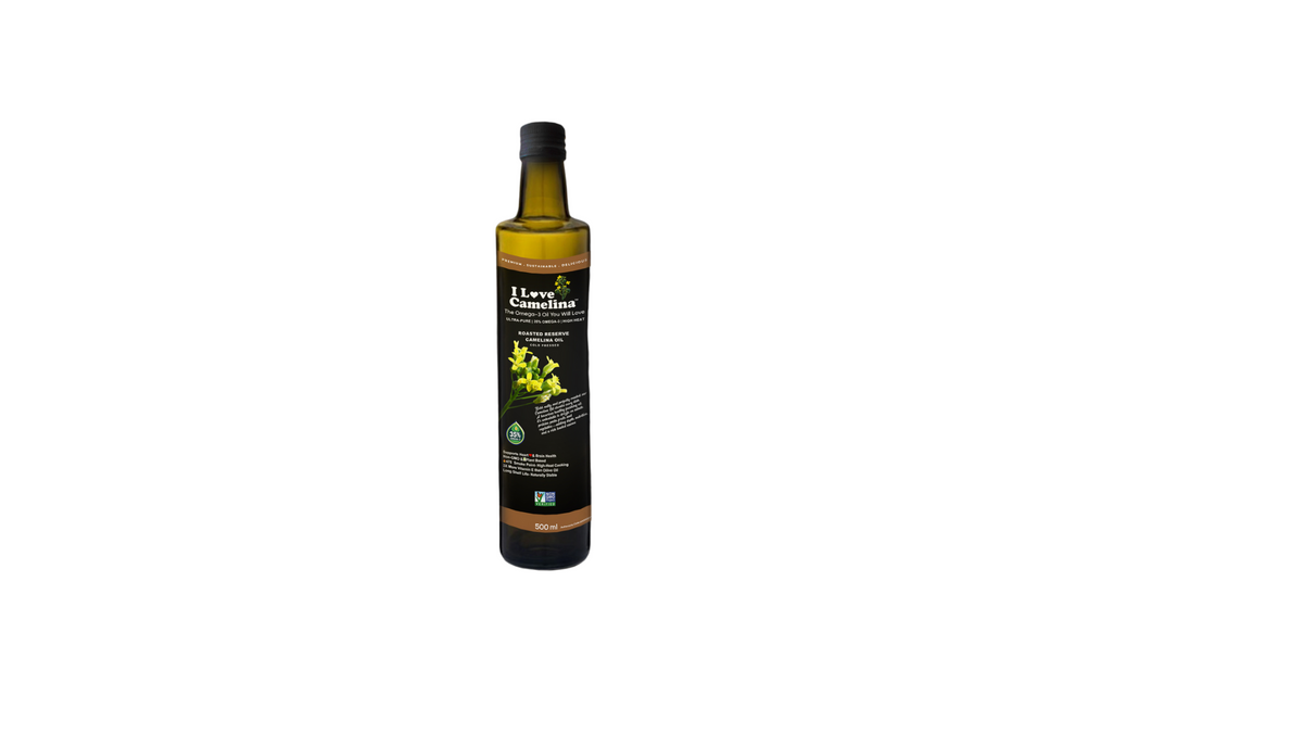 I Love Camelina™ Roasted Reserve Camelina Oil – 500 ml